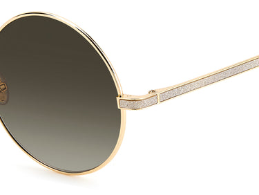 Women Jimmy Choo Sunglasses: ORIANE/S - Gold Havana - SpecSMART Eye Clinic (Zoom View)